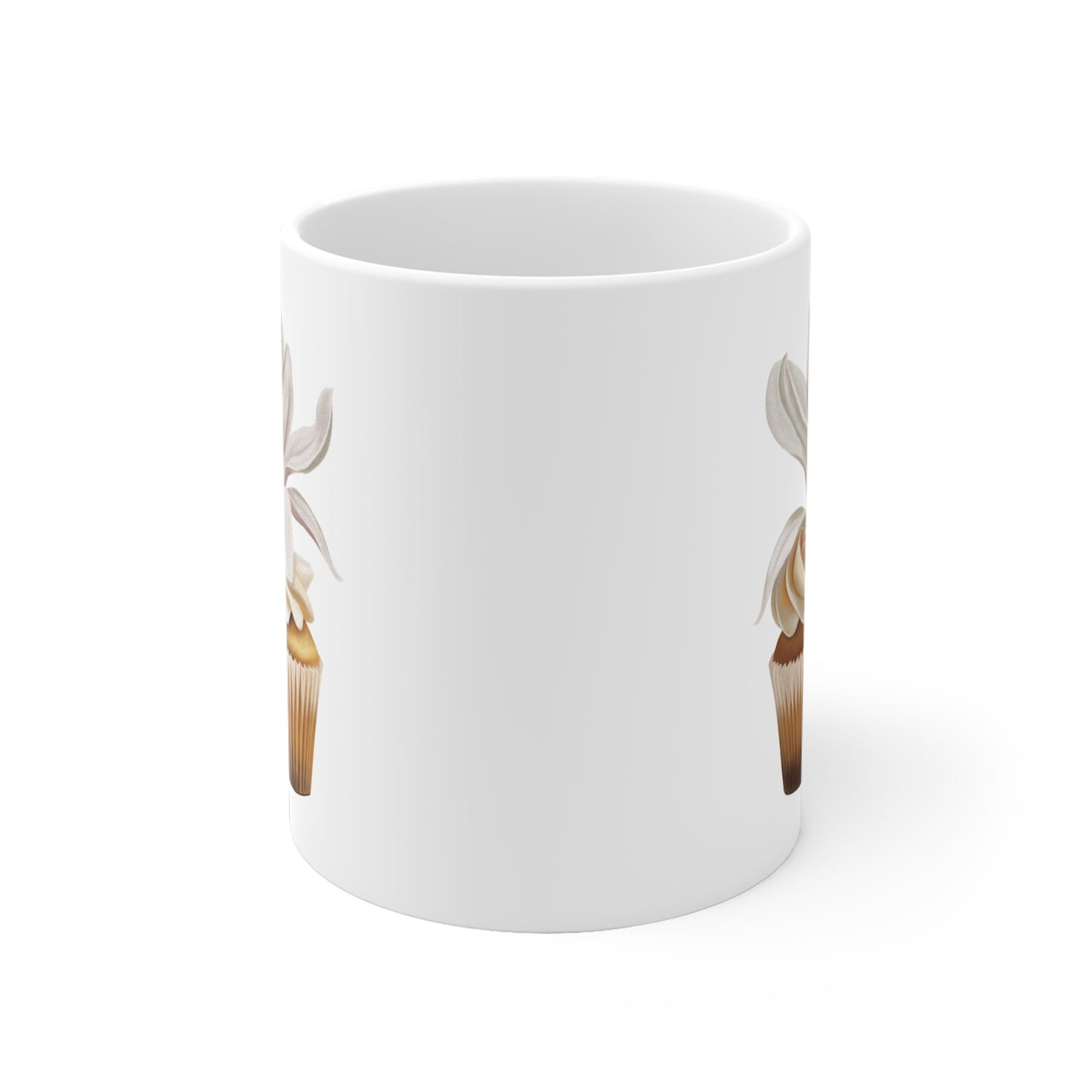 Magnolia Cupcake Ceramic Mug
