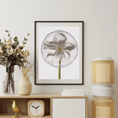 Cherry Blossom Lollipop Art Print