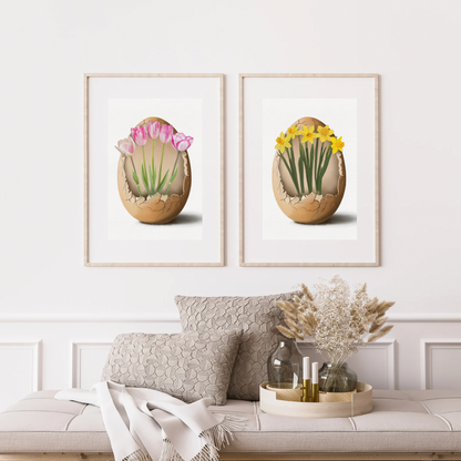 Tulip Egg Art Print