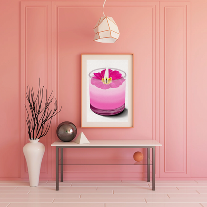 Primrose Candle Art Print