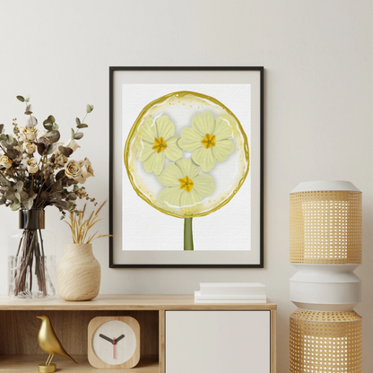 Primrose Lollipop Art Print