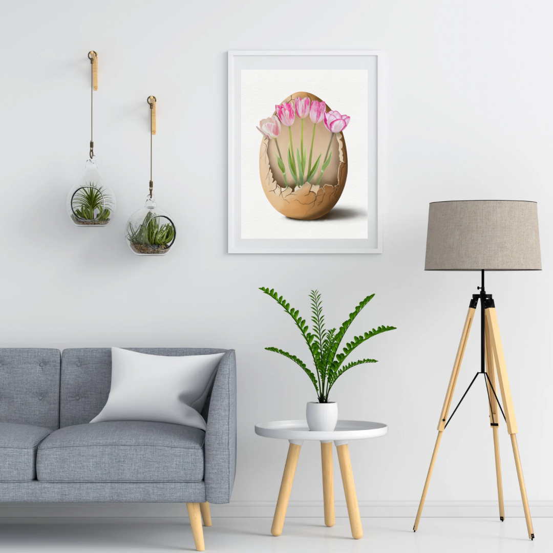 Tulip Egg Art Print